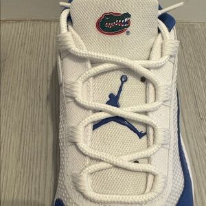 Air Jordan Nike White/Blue Florida Gators Sneakers